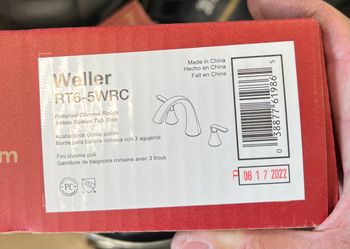 Brand New Price Pfister Roman Tub Faucet and Valve