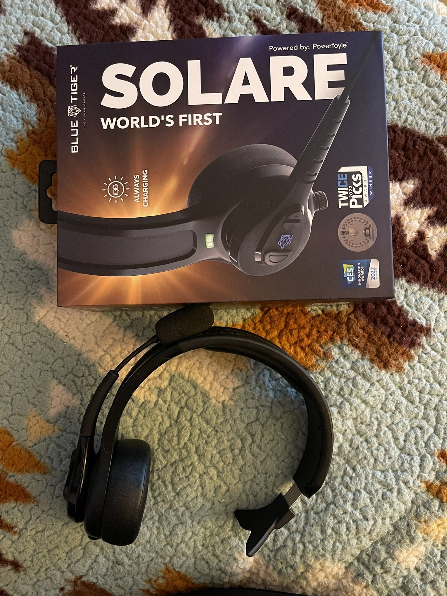 Blue Tiger SOLAR Bluetooth Headset