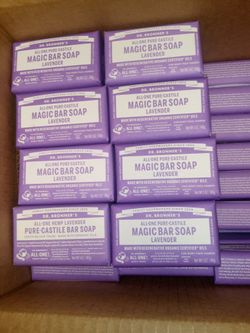 DR BRONNER'S MAGIC BAR SOAP LAVENDER ORGANIC
