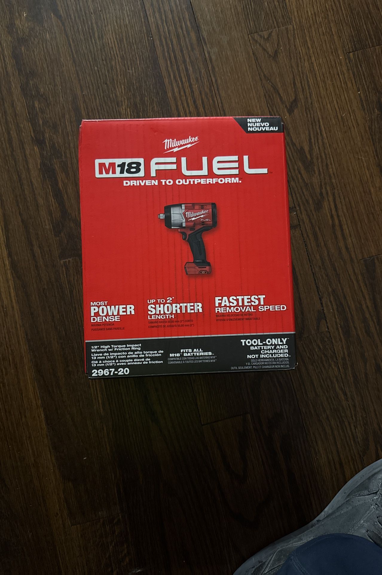 MILWAUKEE TOOL M18 FUELâ„¢ 1/2" High Torque Impact Wrench w/ Friction Ring