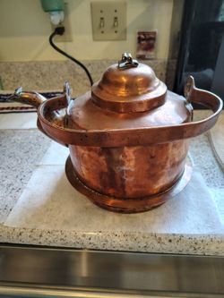 Vintage Copper Swedish Copper Kettle