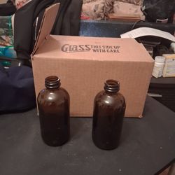 8 Oz Glass Bottles