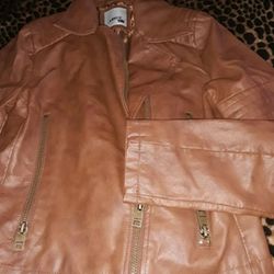 Ladies Leather  Jacket  sz L