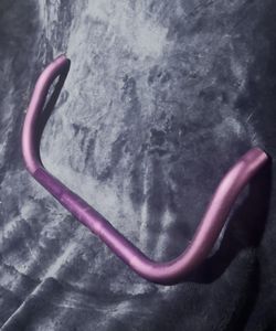 Purple Anodized Bullhorn Handlebars - Fixie / Track
