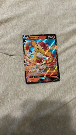2023 POKEMON SWORD AND SHIELD CROWN ZENITH 022 SIMISEAR V