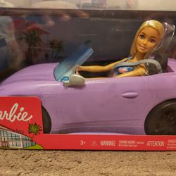 Barbie Doll And Convertible Car BRAND NEW in original Package 