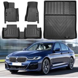 Alfombrilla De Piso , Forro De Carga Juego De Accesorios TPE todo Clima Para BMW