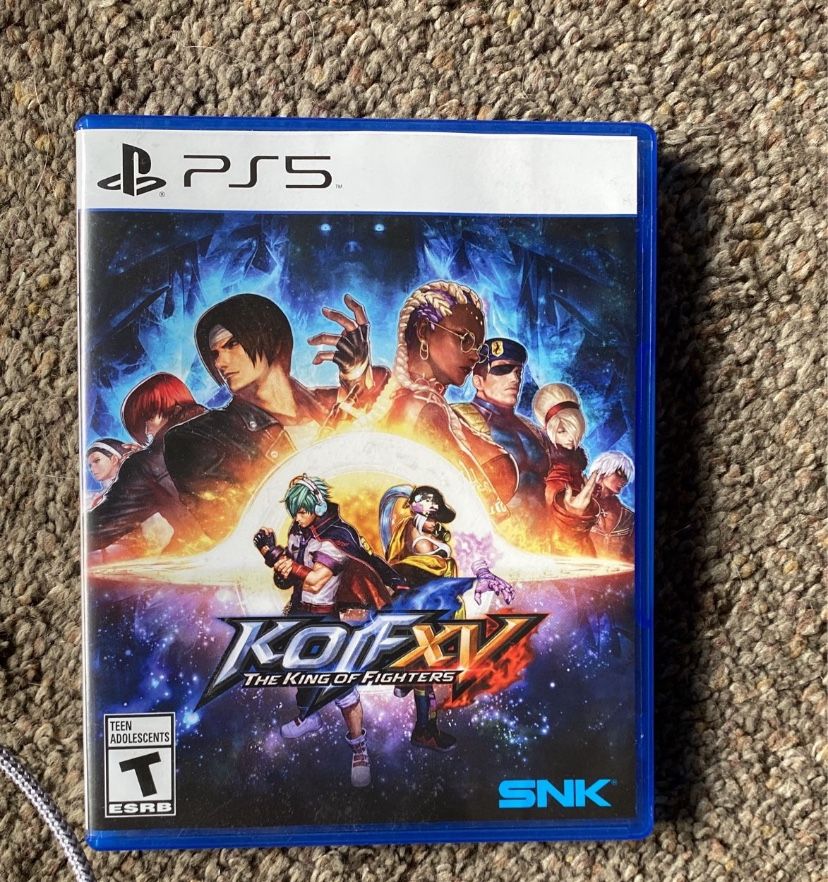 King of Fighters XV KoF XV PS5 Physical Video Game Rare 