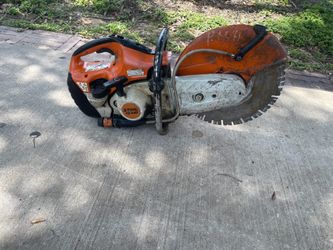 Serrucho Stihl TS-420 // con hoja de diamante