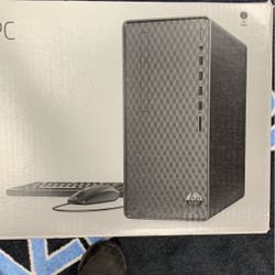 HP desktop PC Black
