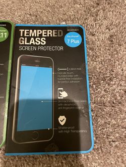 Tempered Glass Screen Protector iPhone 7 Plus And 11 