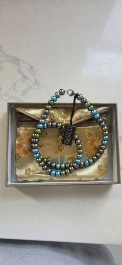 Honora Collection Multicolor Pearl Necklace