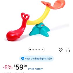 Fisher-Price Happy Whale Seesaw Toddler toy