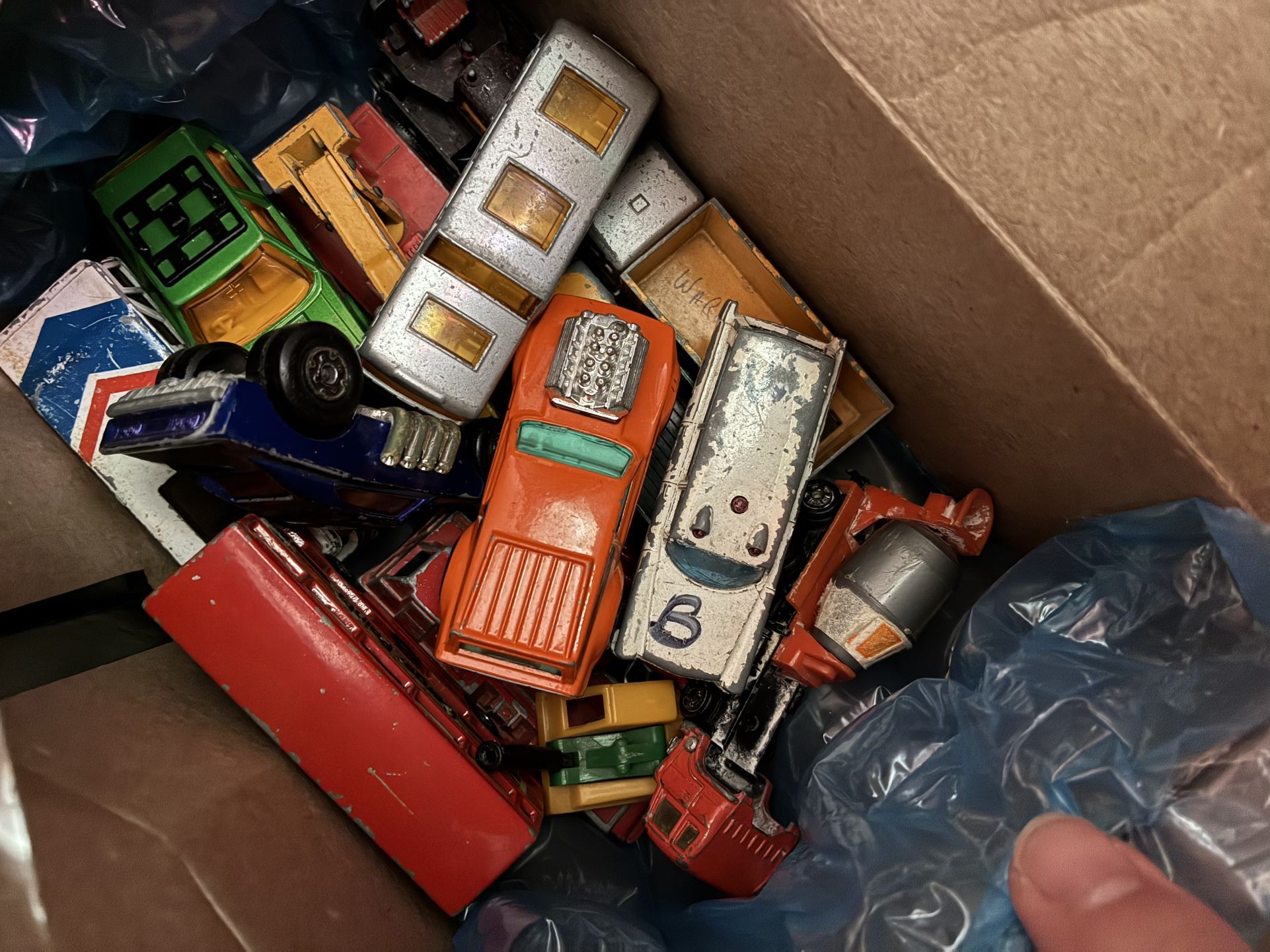 Vintage Matchbox Cars and Trucks, Made in England by Lesney