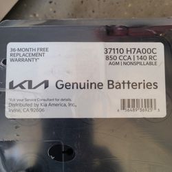 New H7 850 CCA battery