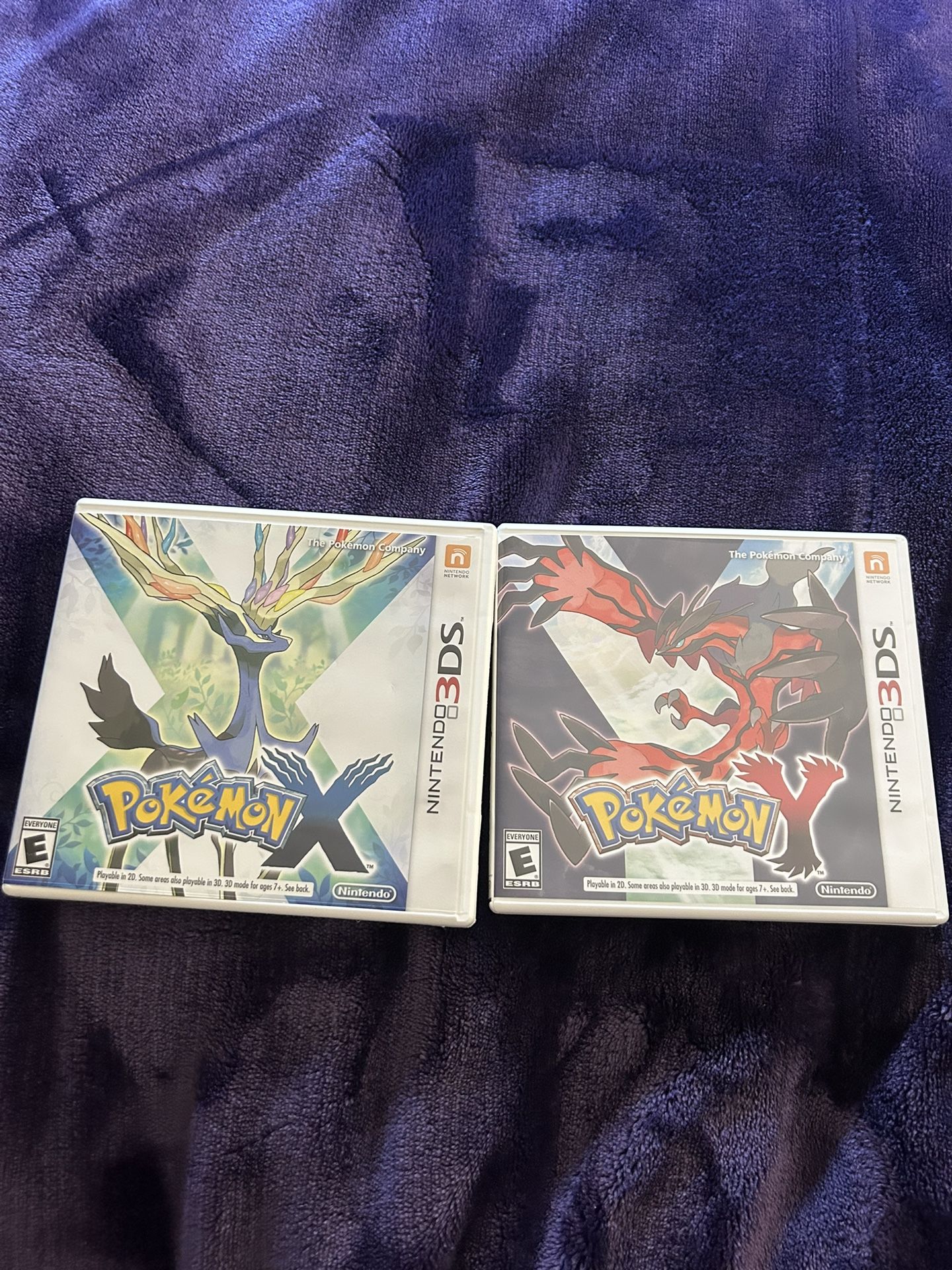Pokémon X And Y Nintendo 3ds Complete Games(open To Offer)