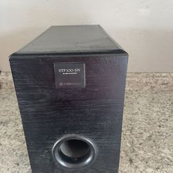 Pioneer HTP 100-SW Subwoofer Passive (Needs Amp or Receiver) untested