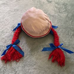 Raggedy Ann Hat Wig