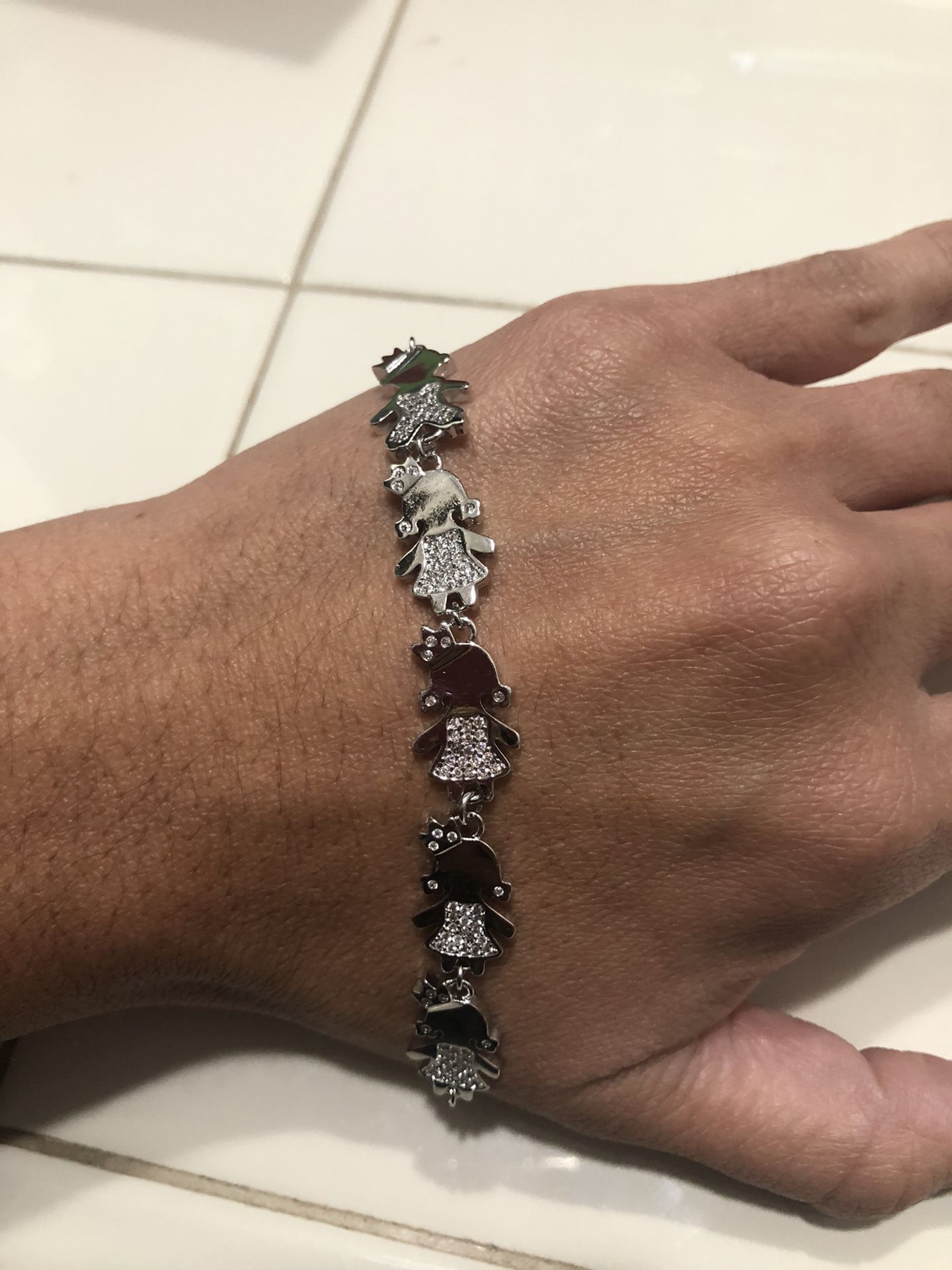 Bracelet with 5 charms