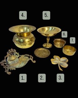 Old Brass trinket dish - Item #2 