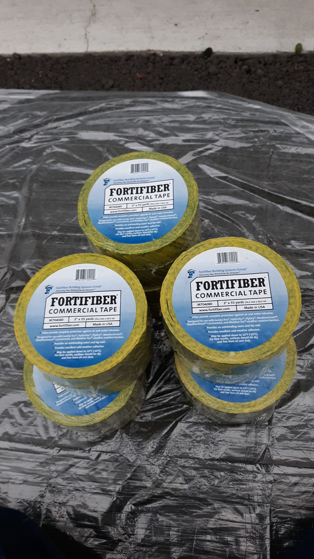 Fortifiber commercial tape