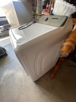 Samsung White Gas Dryer