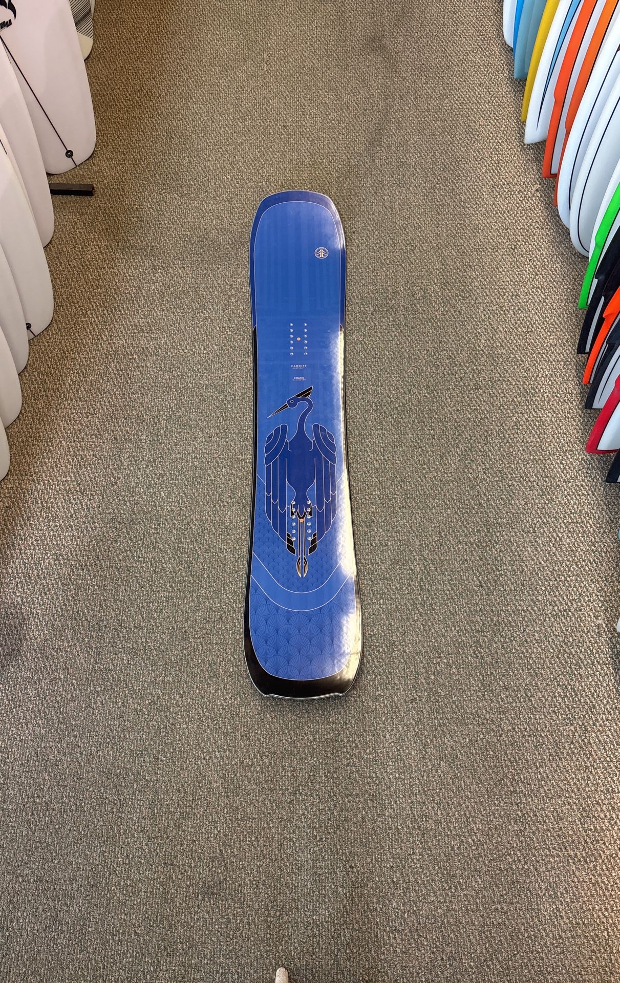CARDIFF CRANE 154 スノーボード 21-22 Cardiff craft CRANE 154