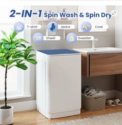 Auertech 19 lb portable washing machine.