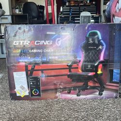 New,GTR/ACRACING RGB LED GAMING CHAIR ,