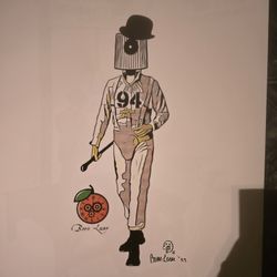 Today Only A CLOCKWORK SPRAY CAN POSTER SIGNED $20