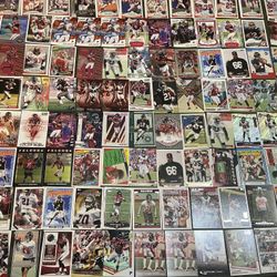 Lot Of 113 Atlanta Falcons Football Cards Stars-Rookies-Inserts Past & Present 