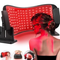 Multifunction Red Light Therapy for Body and Face, 850nm Near-Infrared Light Therapy LED Mask Facial Body Beauty Equipment for Skin Care at Home