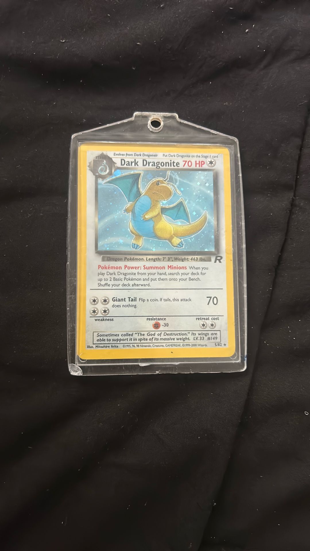 Dark Dragonite Cased