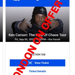 Ken Carson tickets LA