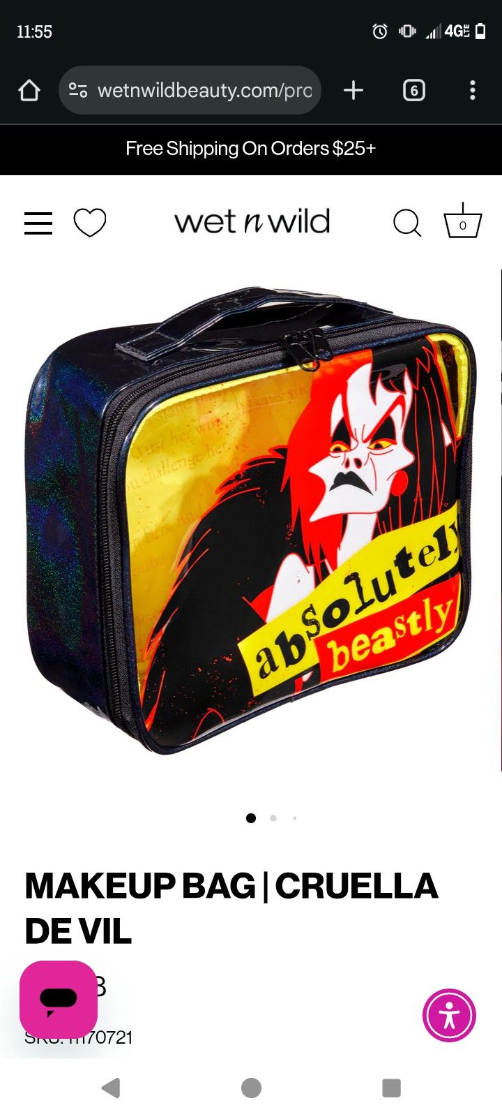 Make Up Bag Colloector Brand New