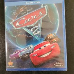 BRAND NEW SEALED DISNEY CARS 2 BLU- RAY MOVIE