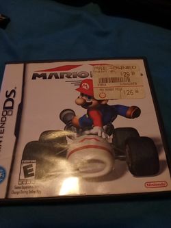 Nintendo ds mario kart