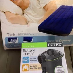 New Air Twin Matters And Pump Both $20