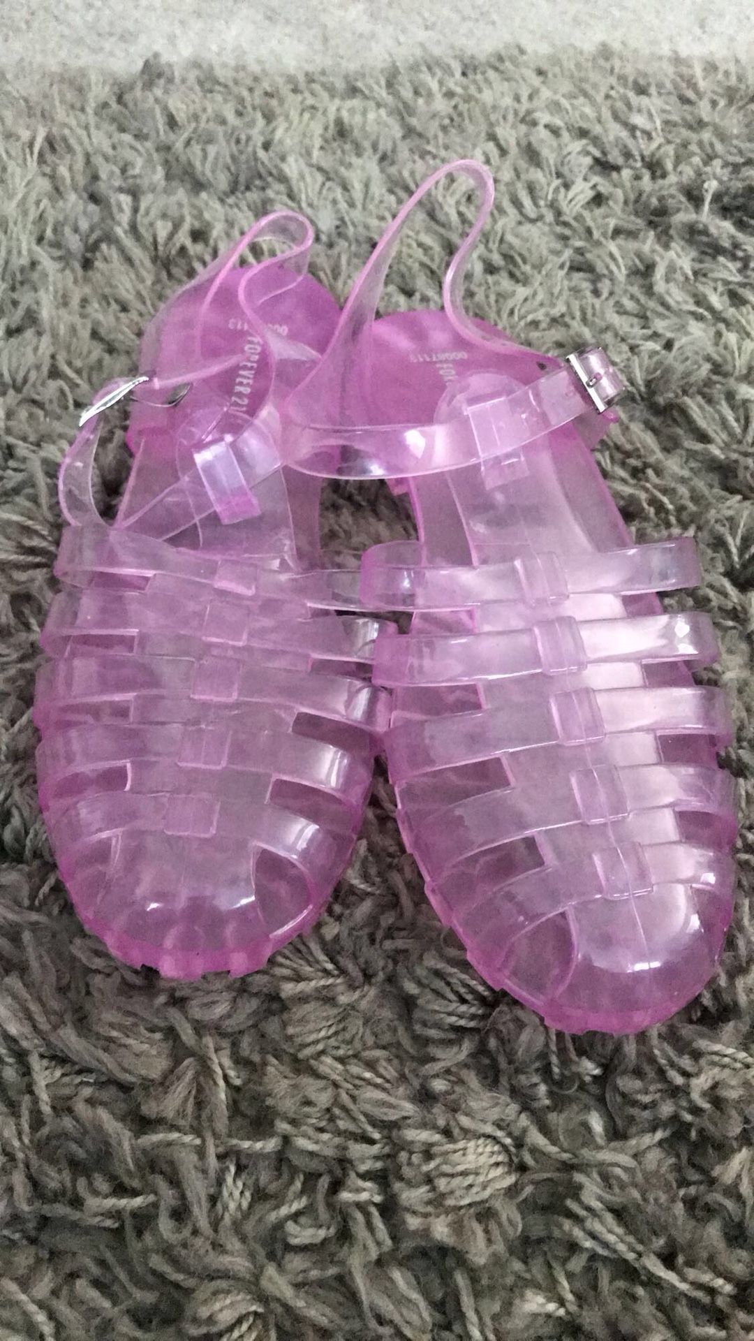 Forever 21 Jelly Sandals