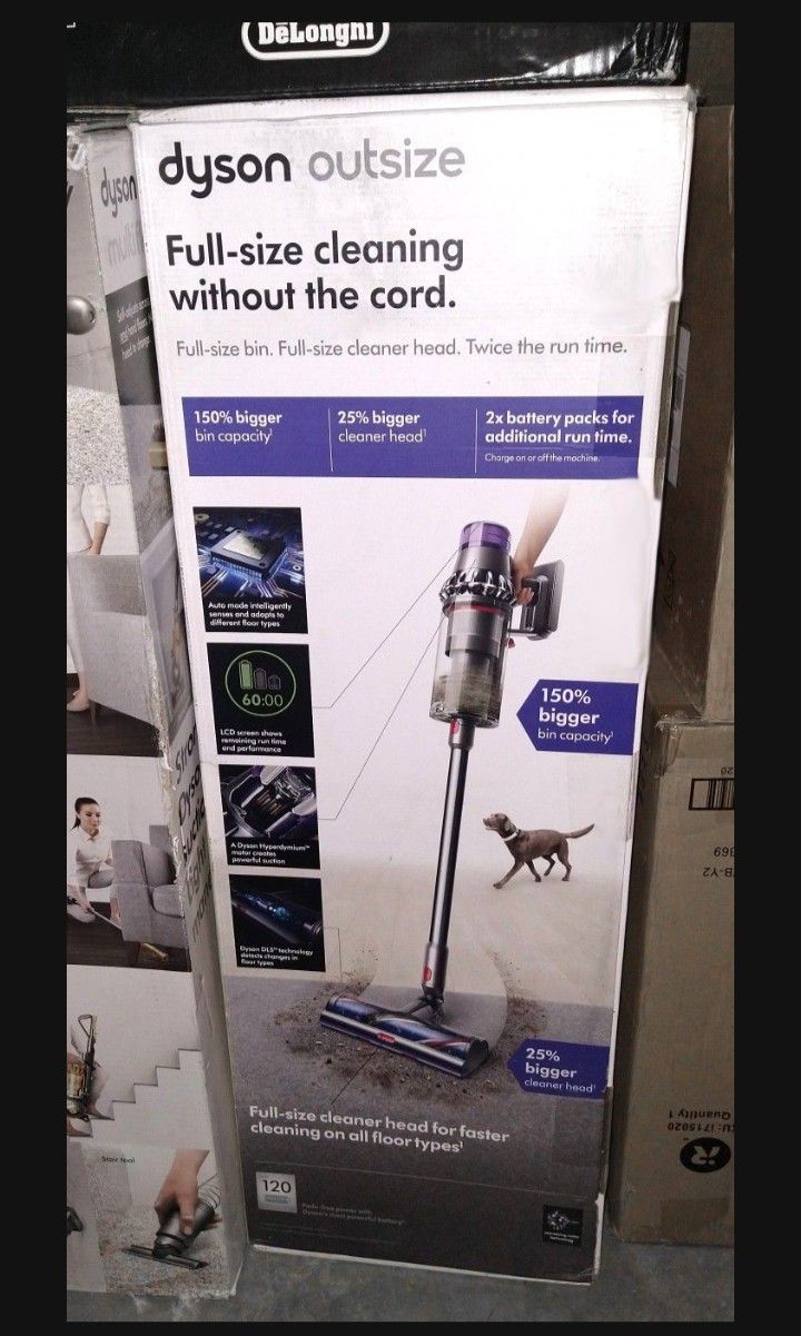 3 x NEW SEALED DYSON OUTSIZE PLUS SV29 CORDLESS VACUUM > 2HR BATTERY >( 3 x DYSON @ $699 EACH )_( 2 x DYSON @ $749 EACH )_( 1 x DYSON @ $799 EACH )