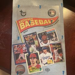 2023 Topps Archives Baseball Factory Sealed Hobby Box