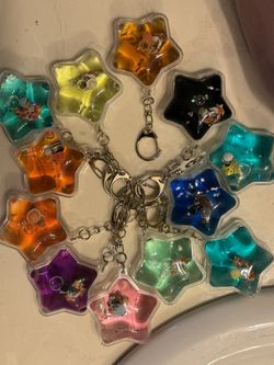 One Piece Anime Keychain Collection