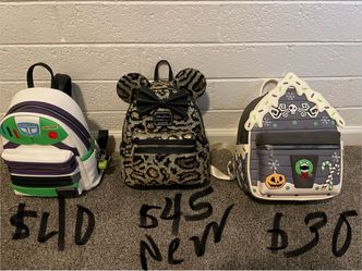 Disney Loungefly mini backpacks