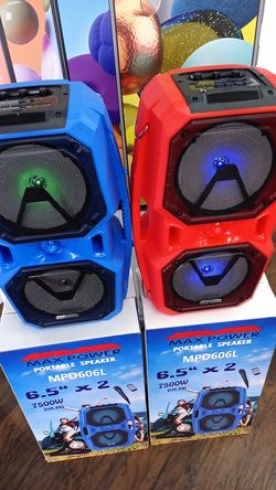 Bluetooth/Fm/Karaoke Speakers