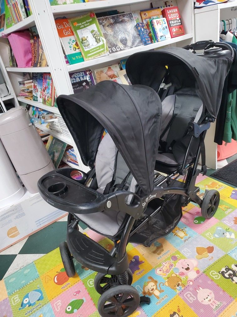 Sit N Stand Double Stroller 