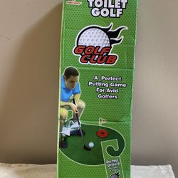 New Toilet Golf, Putter Game/Funny Gift