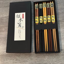 Chopsticks 5 - Pairs Reusable W Home