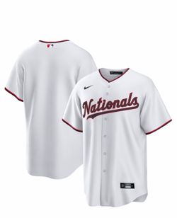 Nike Washington Nationals Home Limited Jersey White Mens Size M