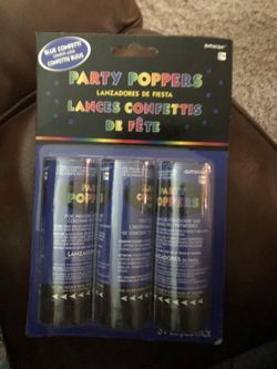Confetti poppers