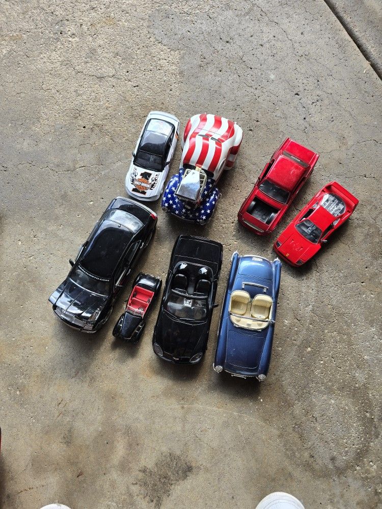 9 Toy Cars Buenas Condiciones